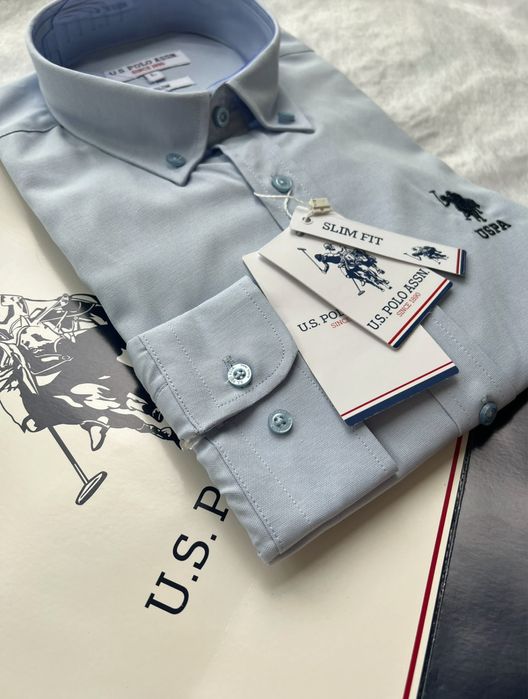 Camasa Polo U.S Assn. marime L, noua cu eticheta