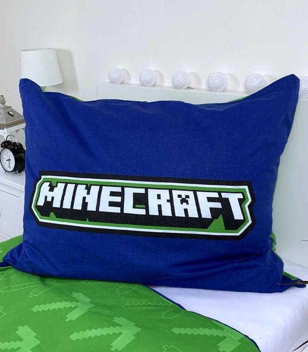 NEW!! Детско Спално Бельо 140x200 Майнкрафт Minecraft