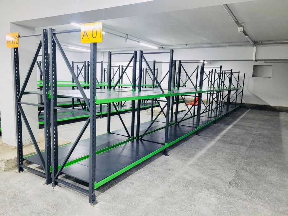 Омбор ва докон ускуналар , Темир стеллажи , савдо стелаж