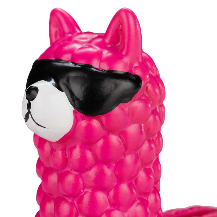 Pusculita Lama Cool design amuzant ochelari de soare 100% ceramica roz