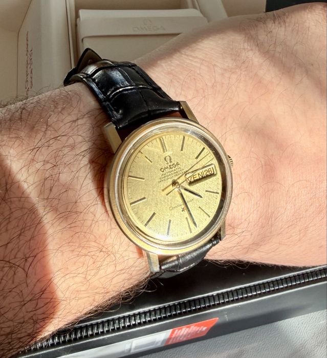 Ceas OMEGA Constellation Automatic Chronometer , Cadran Aur 18k
