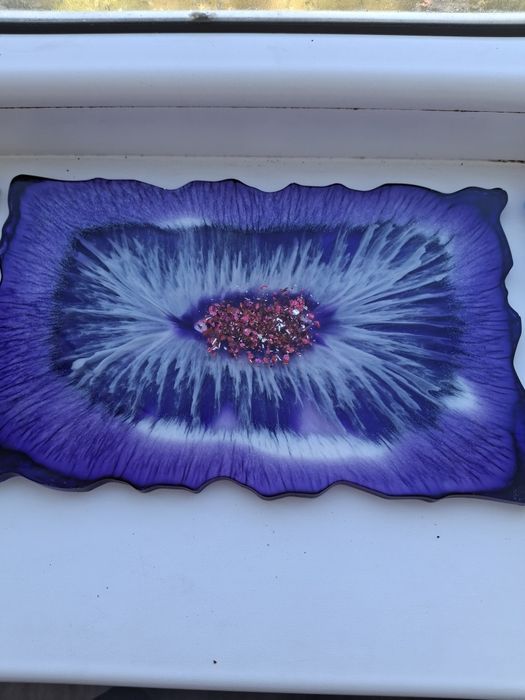 Продам поднос из эпоксидной смолы