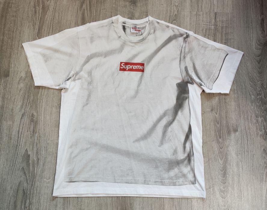 Supreme x MM6 Maison Margiela box logo T-shirt L size