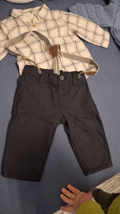 Set h&m Compleu tricotat marimea 68