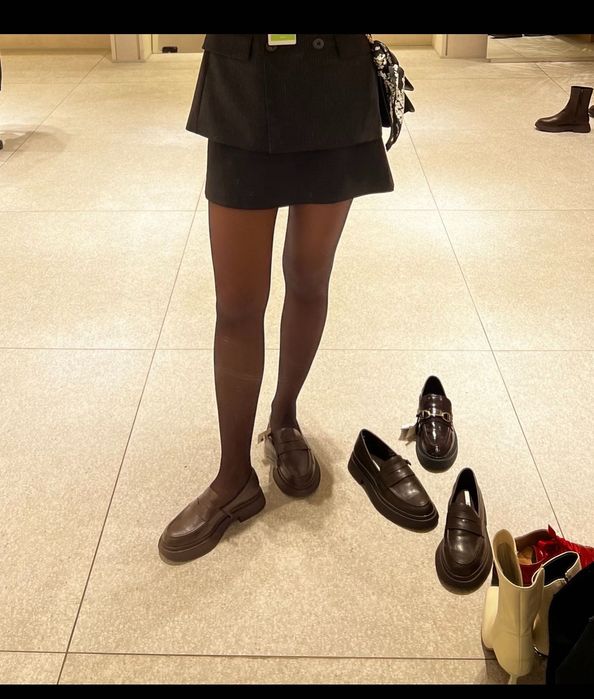 Лоферы Зара размер 37