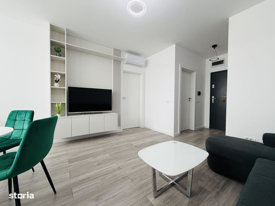 Apartament modern cu 2 camere, 48 mp utili, mobilat - XCity Towers