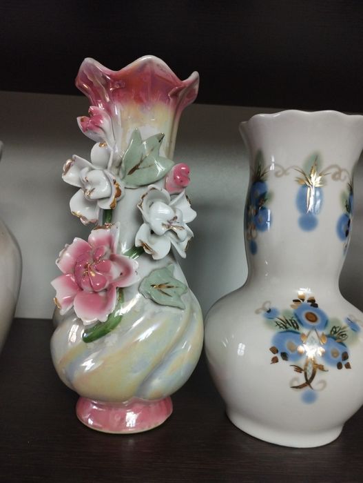 Вазочки из фарфора, кувшин для напитков СССР,