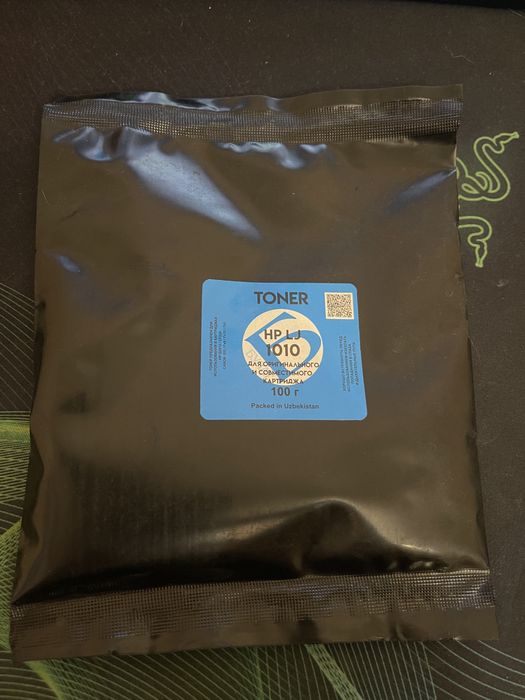 Тонер HP LJ 1010 пакет 100 грамм