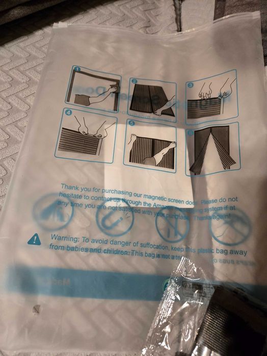 Plasa usa cu inchidere magnetica premium, anti insecte, diverse marimi