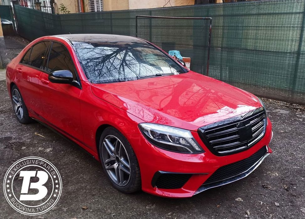 Grila compatibila cu Mercedes S Class W222 S65 Design