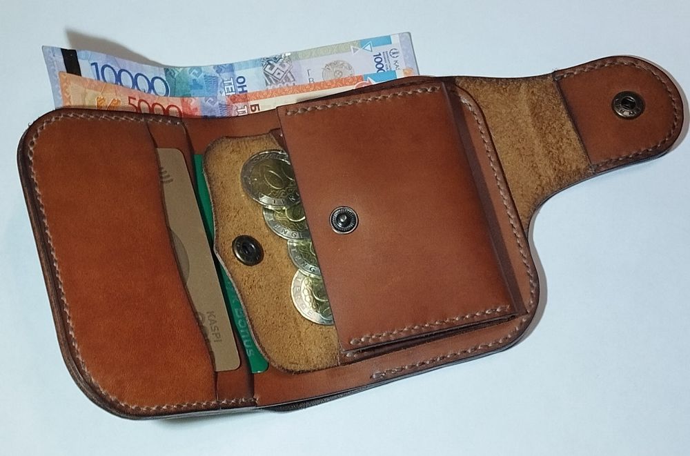 Кошелёк ручной работы