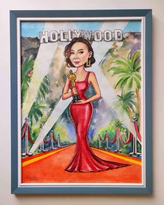 Шаржи,портреты и иллюстрации