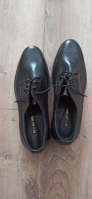 Туфли, әскерилерге, қара түсті.