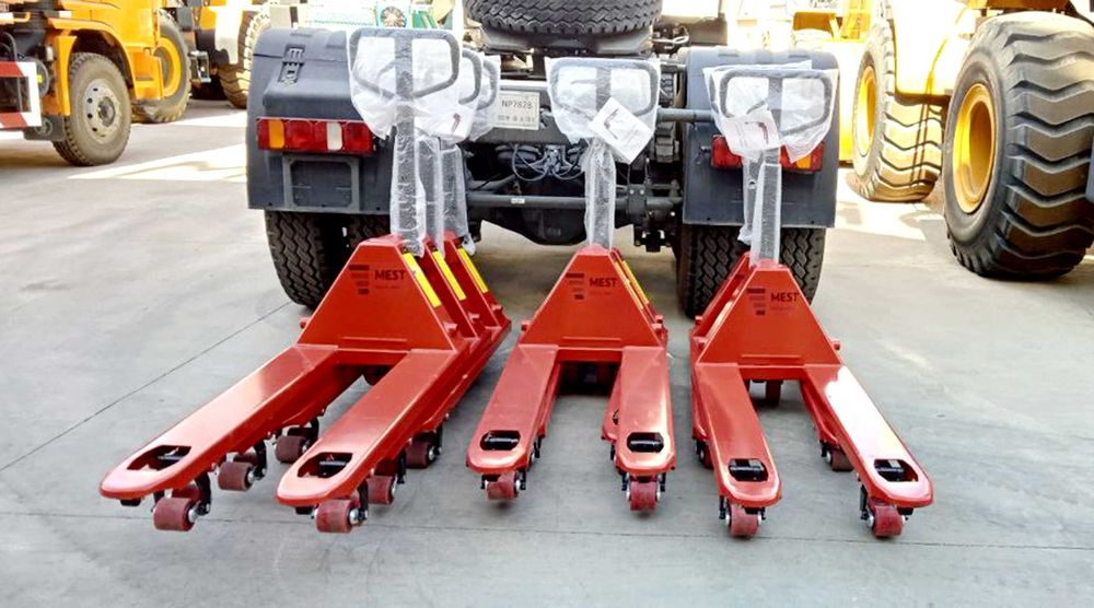 Гидравлическая тележка MEST (Транспаллет Рохля) купить в Гулистане