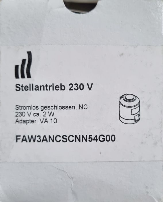 De vânzare 7 bucati termo actuator purmo nc 230v 6809