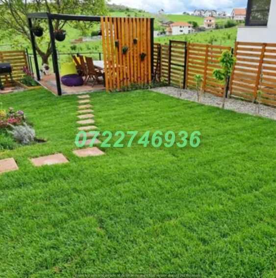Gazon Profesional pentru Amenajări Exterioare de Lux