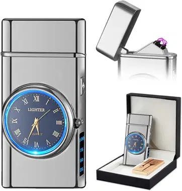 Brichetă electrică cu plasmă cu arc dublu SKRFIRE,cu ceas,sigilat