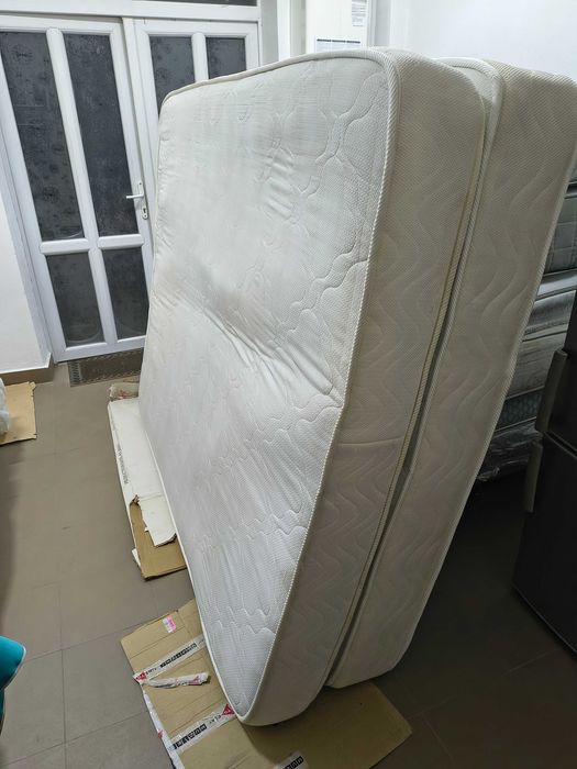 Saltele burete-spuma-arcuri-diferite marimi + Huse detasabile-import Germania