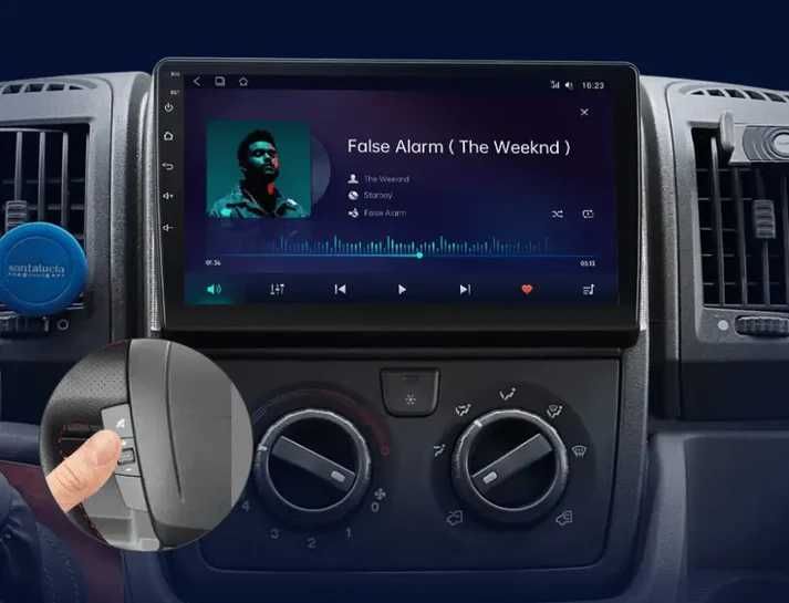 Мултимедия Android Fiat Ducato Peugeot Boxer Citroen Jumper навигация