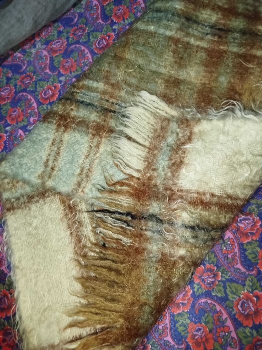 Шарф шерстяной, тёплый