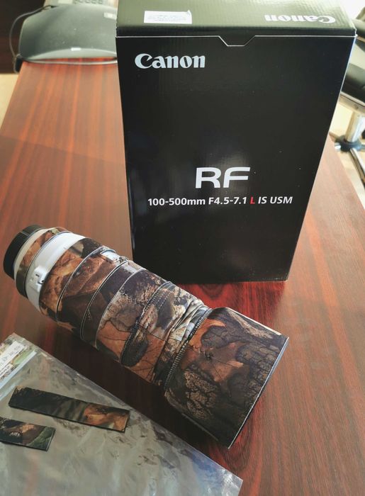 Canon RF 100-500mm f/4.5-7.1 L IS USM (ca nou, garantie Ro)