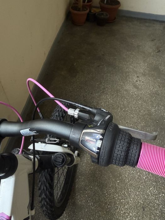 Bicicletă Fete Carrera Luna – Cadru Aluminiu, Schimbător Shimano, Furcă cu Suspensie