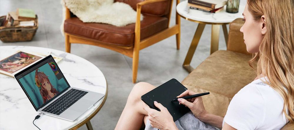 Новинка! Графический планшет XP-PEN Deco mini 7 Wireless Беспроводной