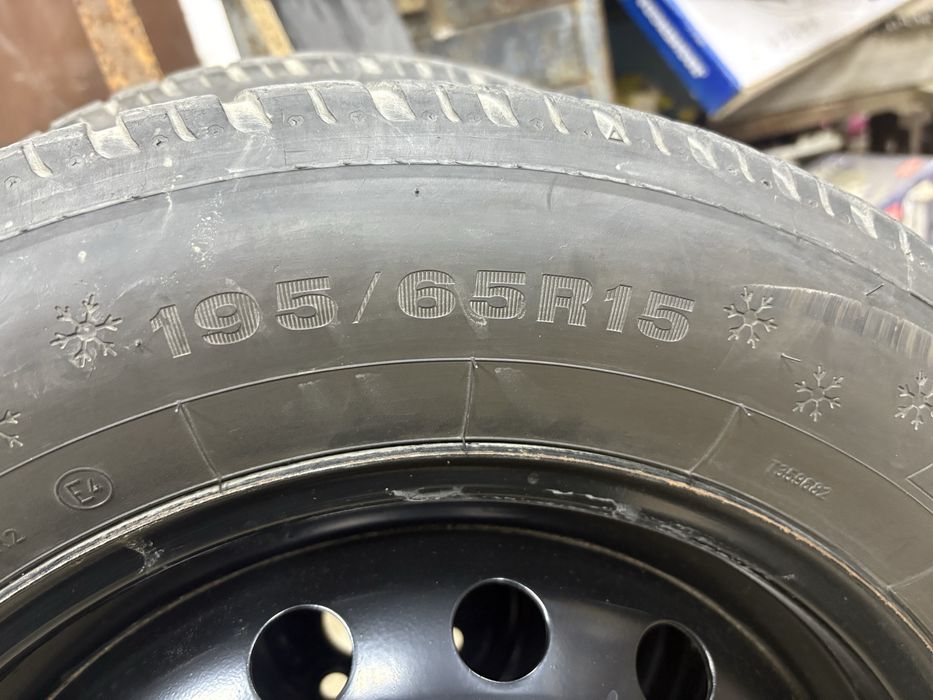 195/65/R15 DUNLOP липучка с дисками