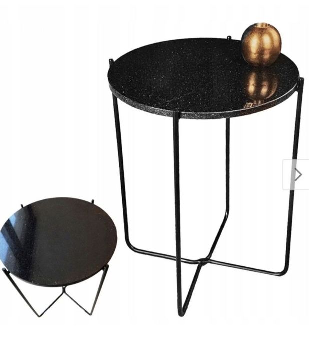 Холна маса с мрамор, Декоративна помощна маса