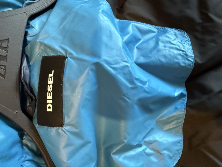 Geaca Diesel jacket puf fas originala albastra M