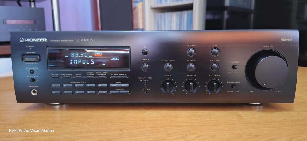 Amplitunere Pioneer SX-702 RDS Cu Telecomanda