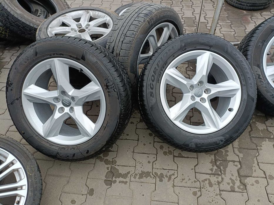 Jante Audi Q7 Vw  Touareg Anvelope iarna Pirelli 255 55 19