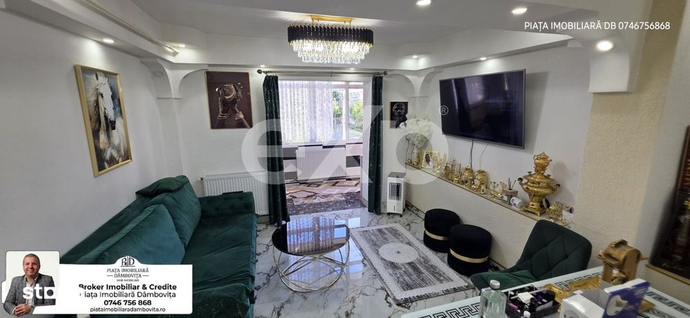 Apartament unic de 4 camere (reorganizat inteligent), Mobilat & Utilat