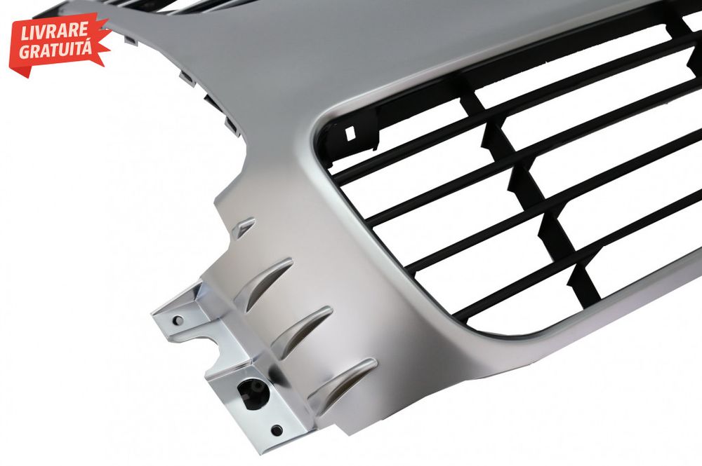 Grila Centrala VW Golf 5 V (2003-2007) R32 Design Brushed Aluminium