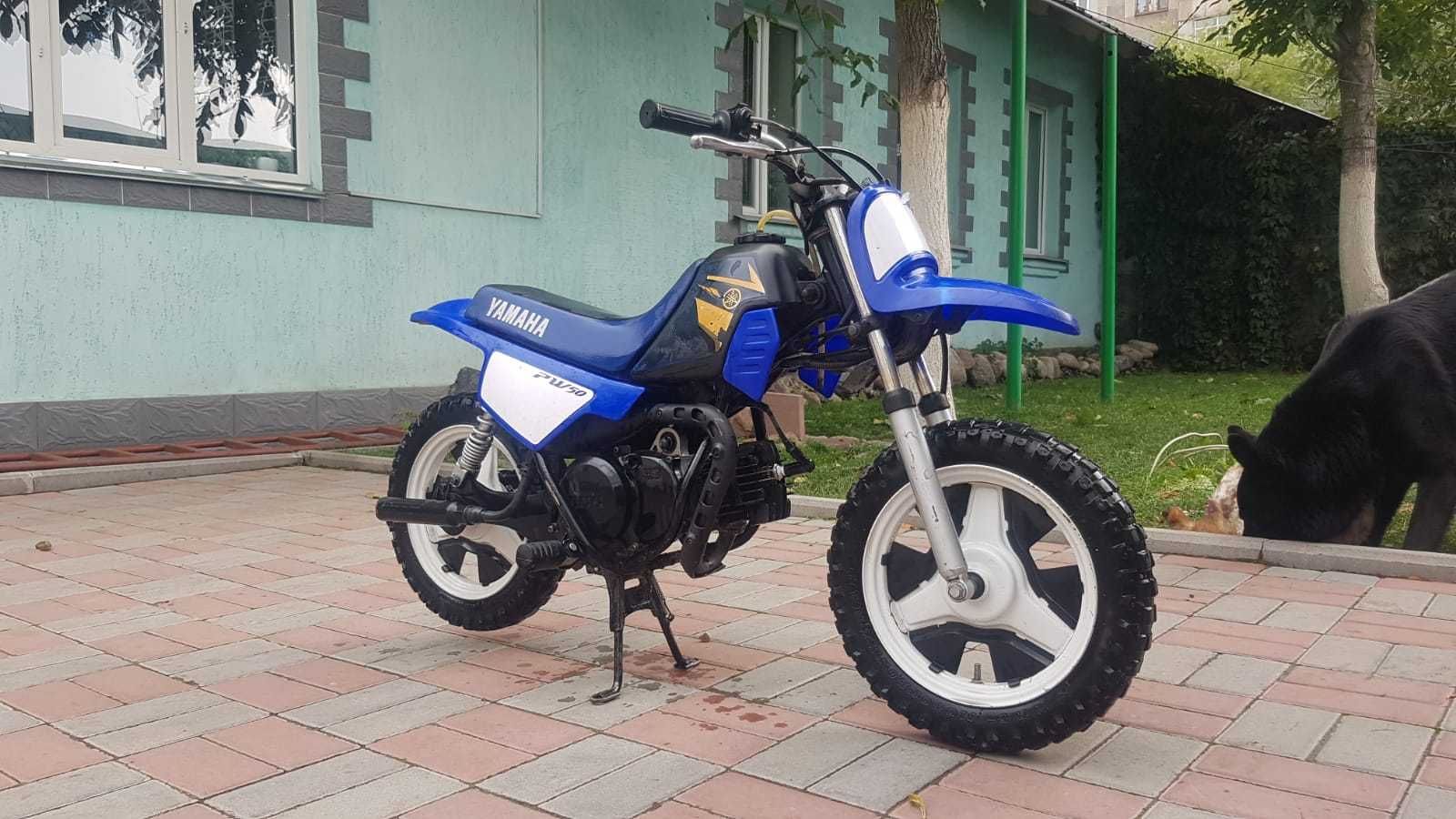 Детский мотоцикл Yamaha pw50