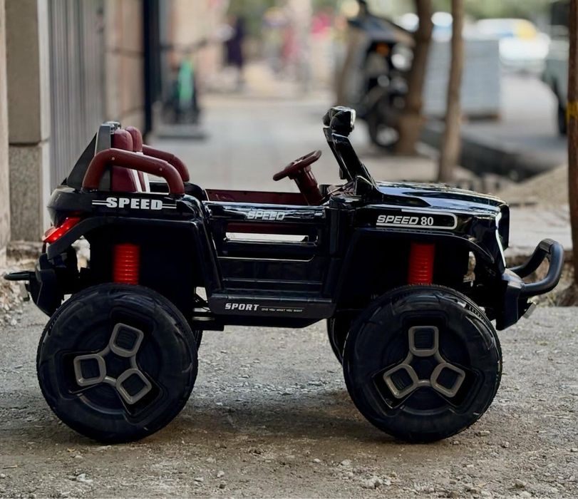 Джип Speed 4x4 |Внедорожный детский электромобиль до 9 лет | доставка