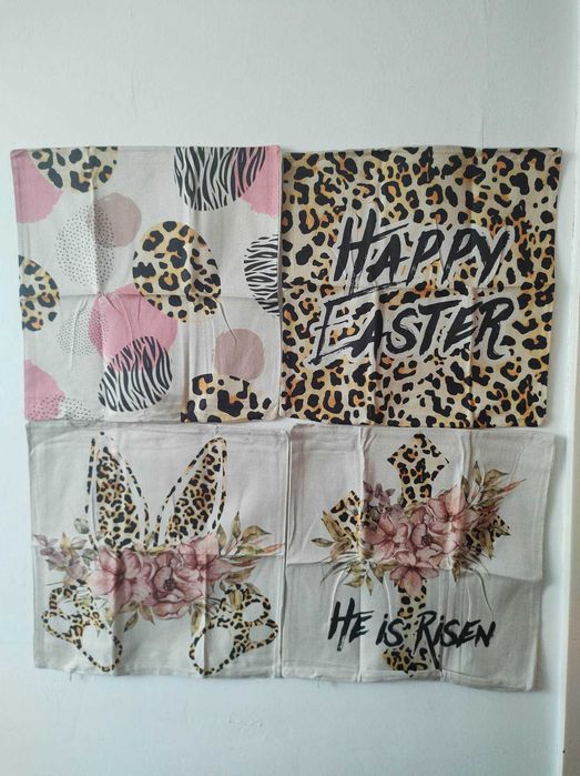 4 броя калъфки за възглавници 45х45см