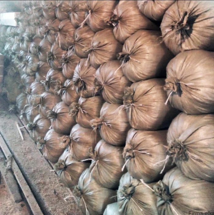 Опилка в мешках, сухие опилки