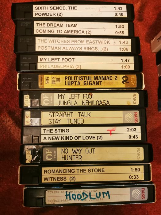 Filme dublate VHS lb romana