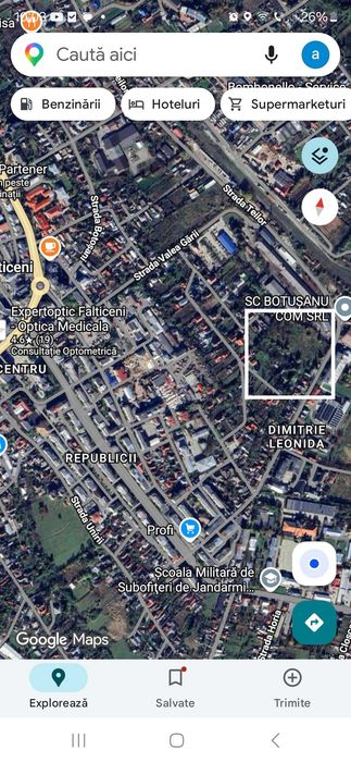 TEREN INTRAVILAN PREMIUM Falticeni suprafata 16500mp 0040754400219