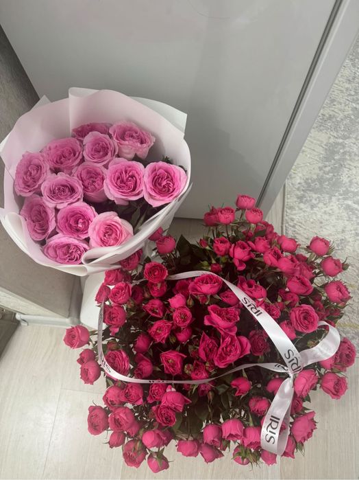 Цветы екеуі бірге беріп жіберем свежыи гүл