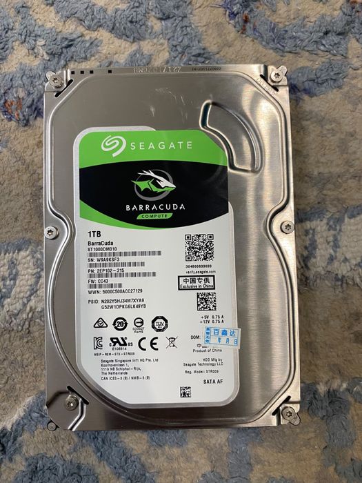 Новый Жесткий диск 1 ТБ HDD