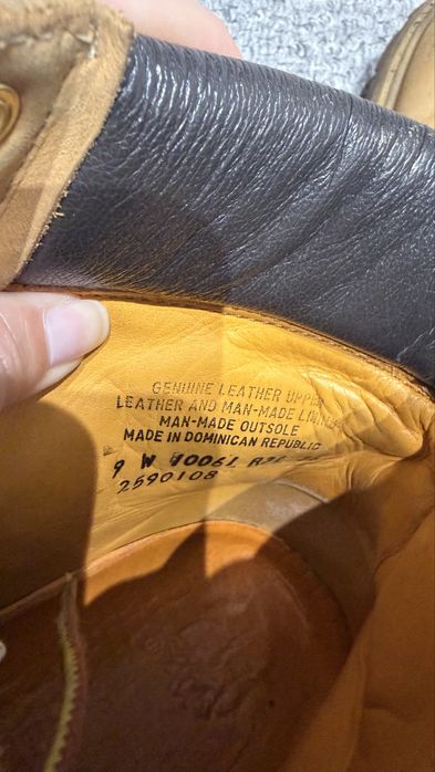 Продам мужские ботинки Tomberland бу