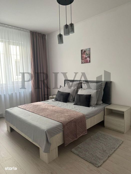 Apartament 2 camere, etaj 2, 54 mp, clima, strada asfaltata, Giroc — fotografia 3