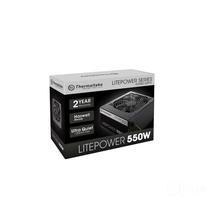 | Блок питания Thermaltake Litepower 550W 80 PLUS