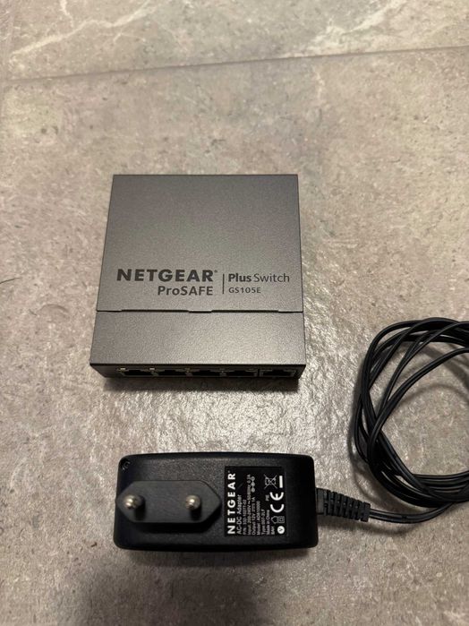 Netgear ProSAFE GS105E – 5-портов гигабитов управляем суич (Gigabit Plus Switch)