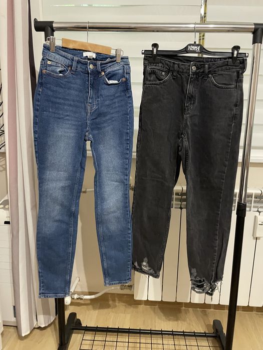 дамски дънки 34 размер  Манго, h&M