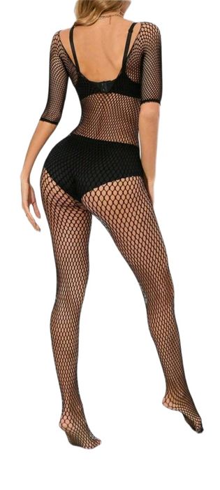 Lenjerie sexy neagra elastica mărime universala