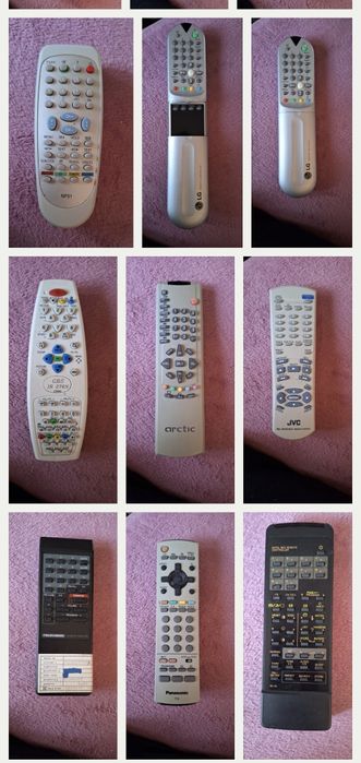 Telecomenzi tv diferite modele