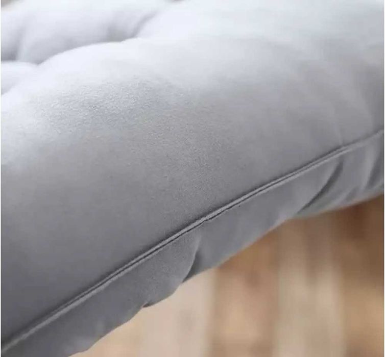 Голяма възглавница за стол, пейка, шезлонг, палет с ленти за фиксиране